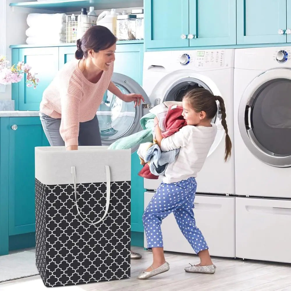 Foldable Square Laundry Basket