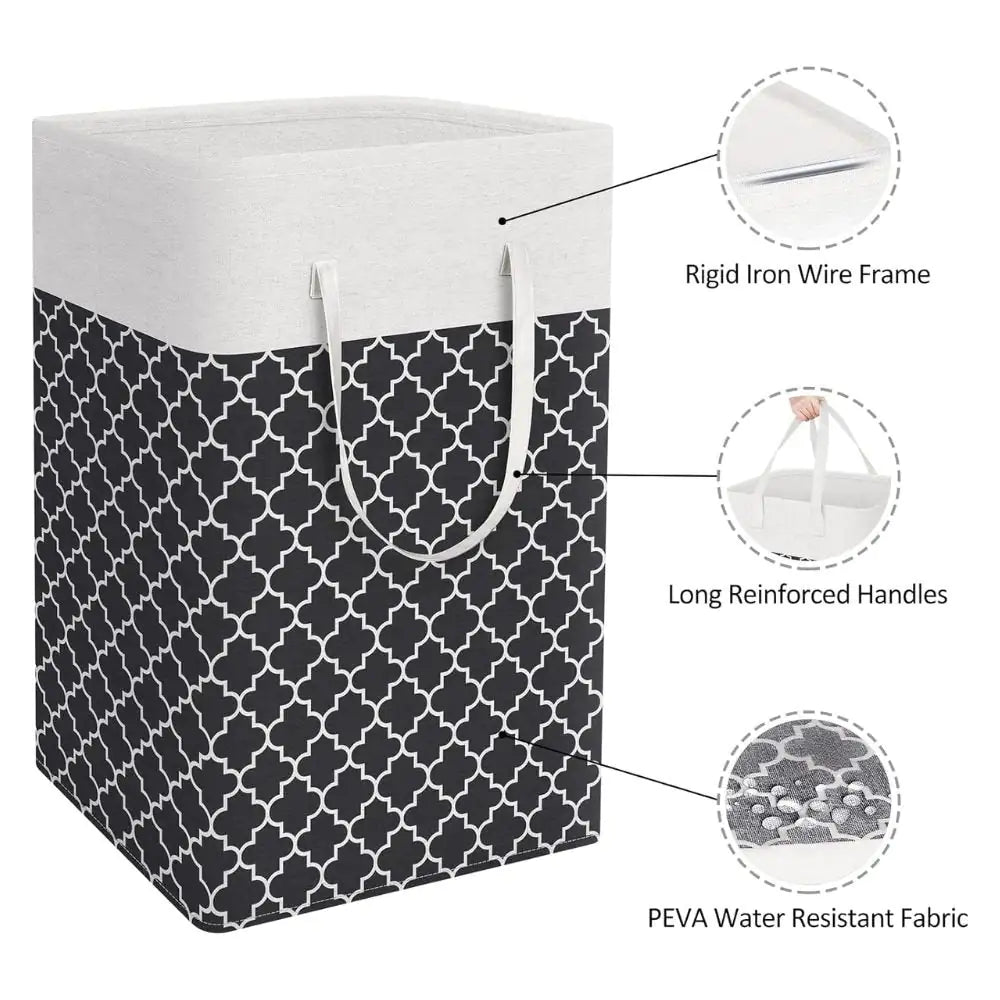 Foldable Square Laundry Basket